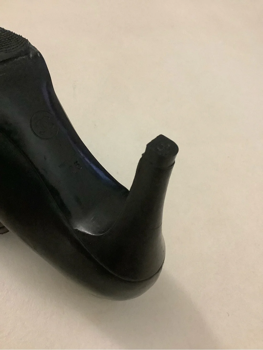 Authentic vintage Chanel Cap Toe Pumps heel size 35